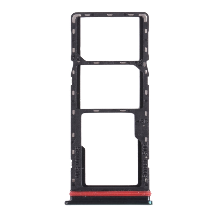 For Infinix Hot 9 X655C X655 X655D SIM Card Tray + SIM Card Tray + Micro SD Card Tray