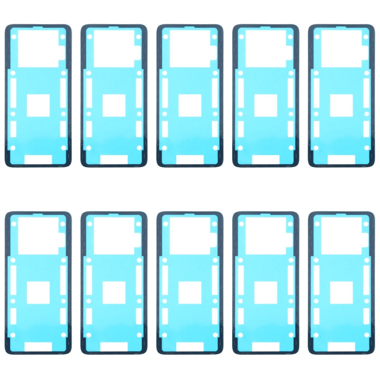 10 PCS Back Housing Cover Adhesive for Xiaomi Redmi Note 9S / Redmi Note 9 Pro(india) / Redmi Note 9 Pro Max