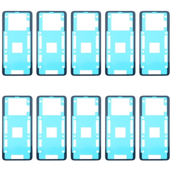 10 PCS Back Housing Cover Adhesive for Xiaomi Redmi Note 9S / Redmi Note 9 Pro(india) / Redmi Note 9 Pro Max