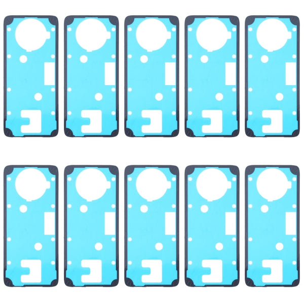 10 PCS Back Housing Cover Adhesive for Xiaomi Redmi Note 9 Pro 5G / Mi 10T Lite 5G