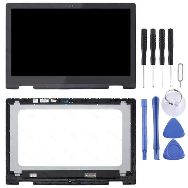 FHD 1920 x 1080 40 Pin P58F001 LCD Screen and Digitizer Full Assembly With Frame for Dell Inspiron 15 5568 5578