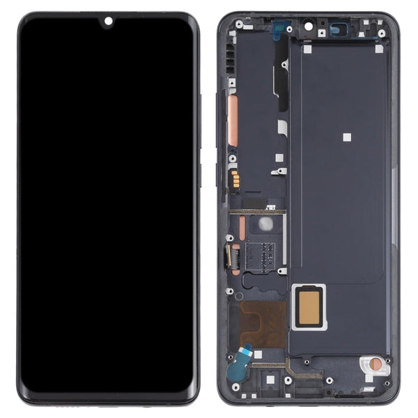 AMOLED Material LCD Screen and Digitizer Full Assembly With Frame for Xiaomi Mi Note 10 Lite M2002F4LG