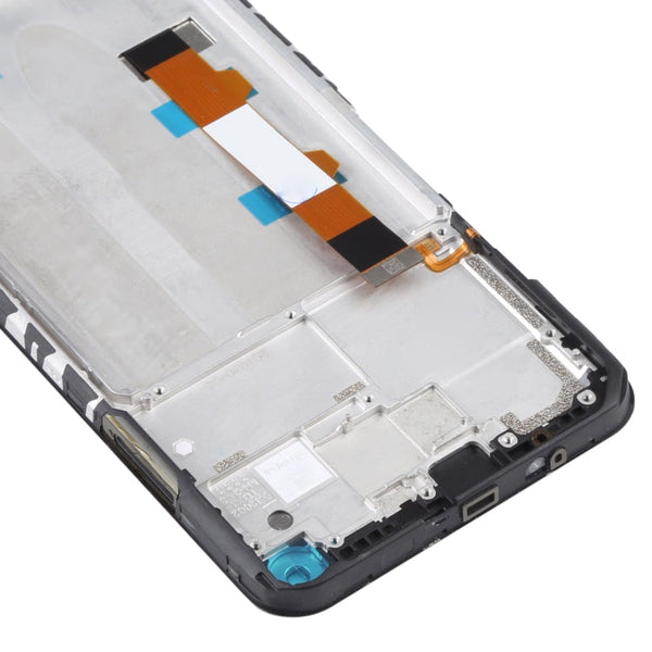 Original LCD Screen and Digitizer Full Assembly With Frame for Xiaomi Redmi Note 9 5G / Redmi Note 9T 5G M2007J22C