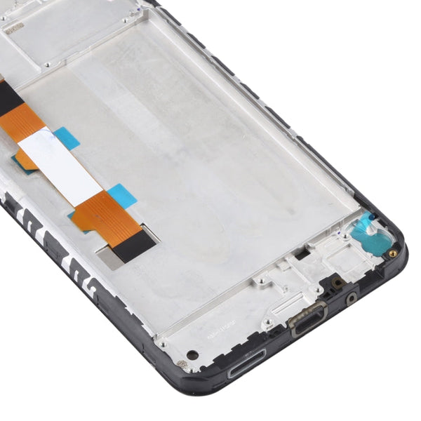 Original LCD Screen and Digitizer Full Assembly With Frame for Xiaomi Redmi Note 9 5G / Redmi Note 9T 5G M2007J22C