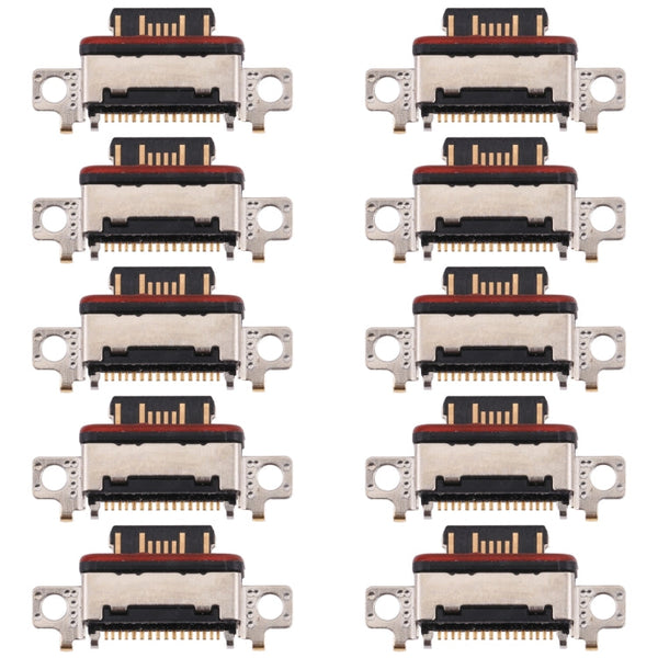 10 PCS Charging Port Connector for Xiaomi  Mi 11 Ultra  M2102K1G, M2102K1C