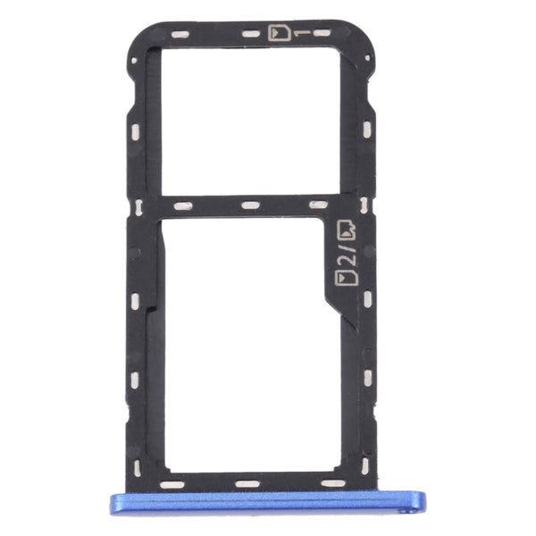 For ZTE Blade A52 SIM Card Tray + SIM Card Tray / Micro SD Card Tray