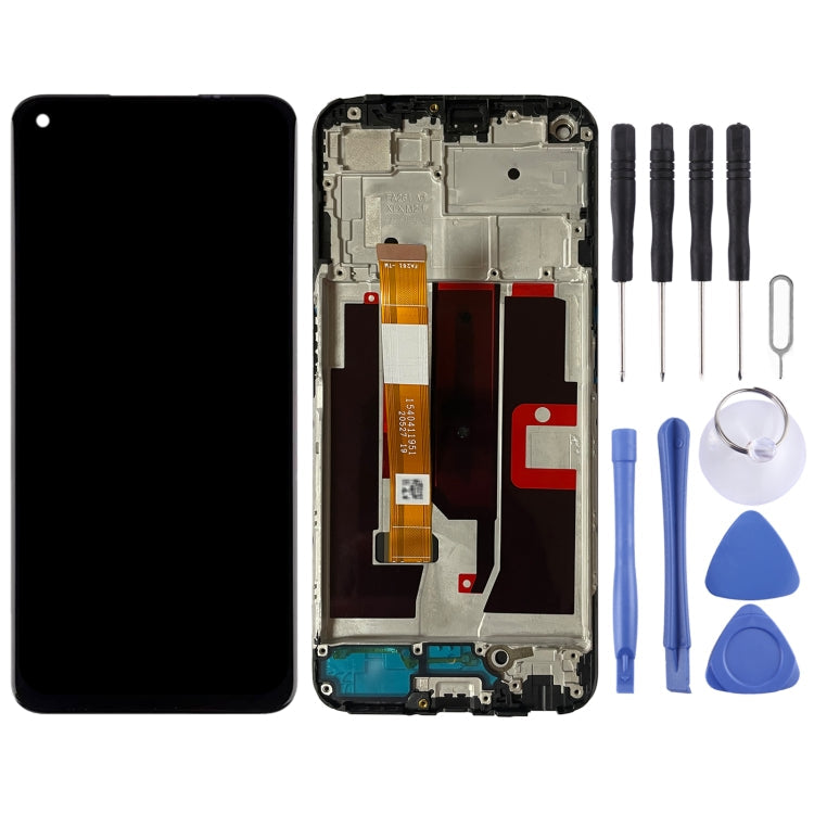 For OnePlus Nord N200 5G DE2118 Digitizer Full Assembly with Frame OEM LCD Screen