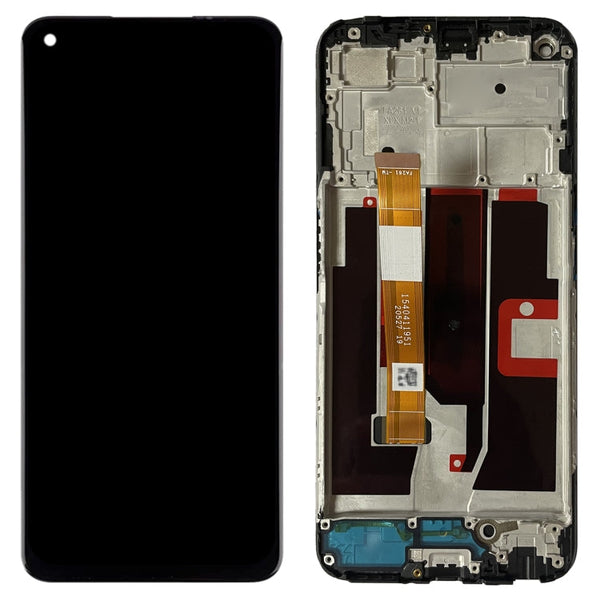For OnePlus Nord N200 5G DE2118 Digitizer Full Assembly with Frame OEM LCD Screen