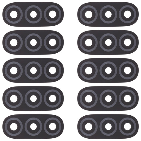 10 PCS Back Camera Lens for Motorola Moto E20 XT2155 XT2155-1, For Motorola Moto E20