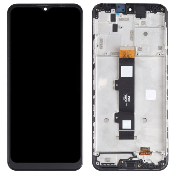 LCD Screen and Digitizer Full Assembly with Frame for Motorola Moto G20 XT2128-1 XT2128-2