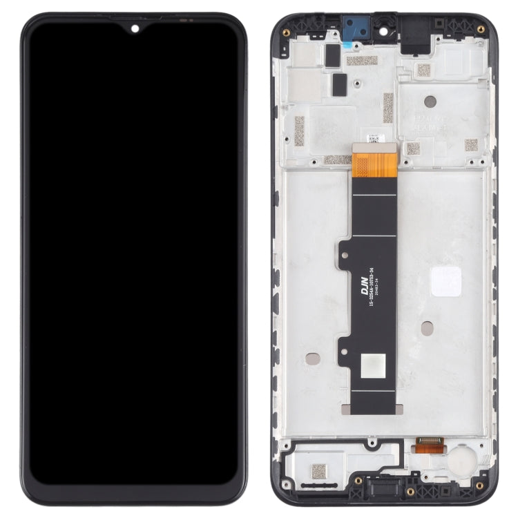 LCD Screen and Digitizer Full Assembly with Frame for Motorola Moto G30 XT2129-1 XT2129-2