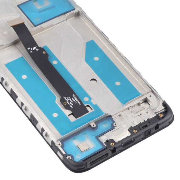 LCD Screen and Digitizer Full Assembly with Frame for Motorola Moto G8 XT2045-1