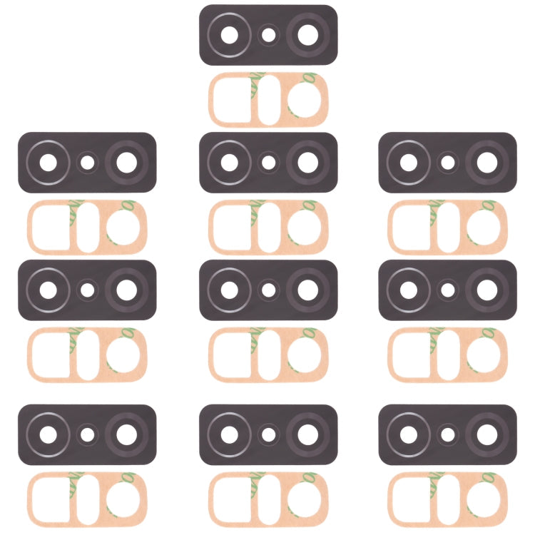 10 PCS Back Camera Lens for Xiaomi 11T Pro / 11T 21081111RG 2107113SG