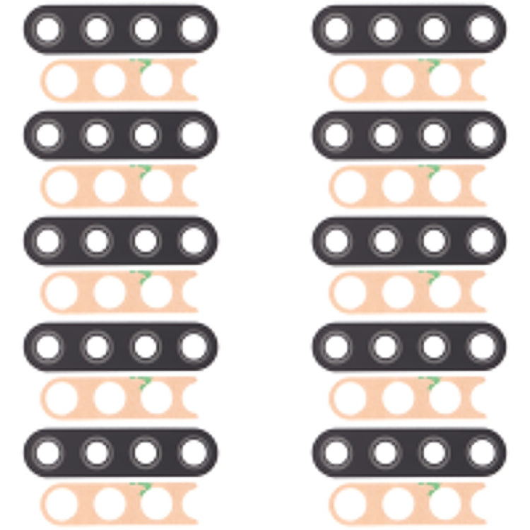 10 PCS Back Camera Lens for LG K51 / Q51 LM-Q510N K500MM