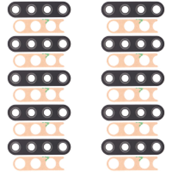 10 PCS Back Camera Lens for LG K51 / Q51 LM-Q510N K500MM