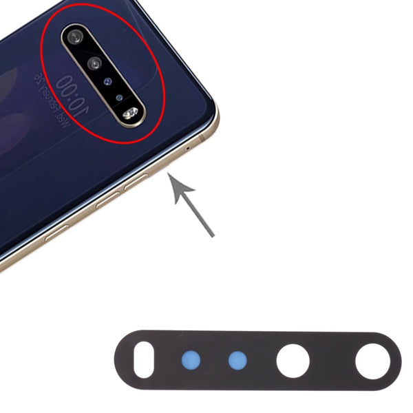 10 PCS Back Camera Lens for LG V60 ThinQ 5G / V60 ThinQ 5G UW