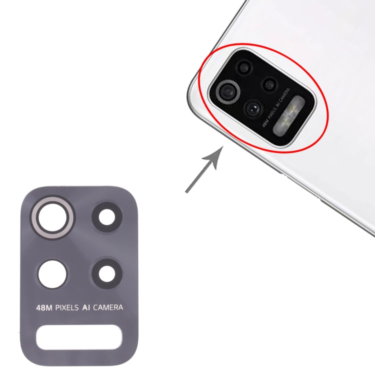 10 PCS Back Camera Lens for LG Q52 / K62