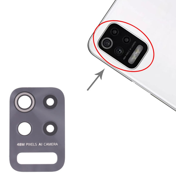 10 PCS Back Camera Lens for LG Q52 / K62