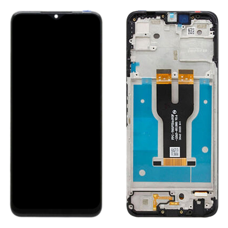 LCD Screen For T-Mobile Revvl 6 Digitizer Full Assembly with Frame