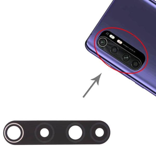 10 PCS Back Camera Lens for Xiaomi Mi Note 10 Lite