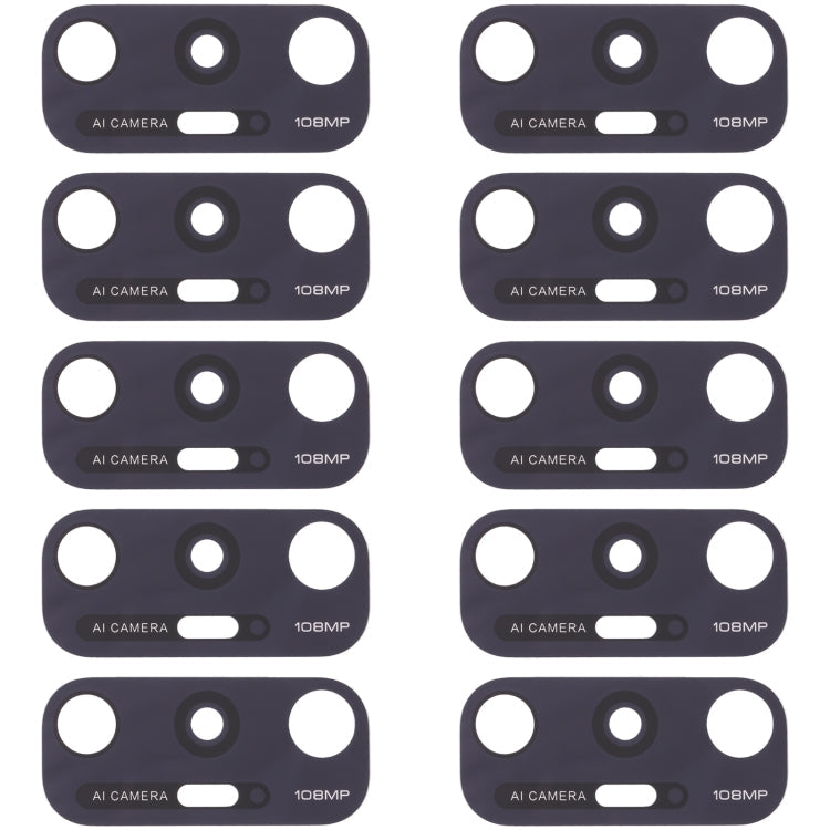 10 PCS Back Camera Lens for Xiaomi Mi 10s M2102J2SC