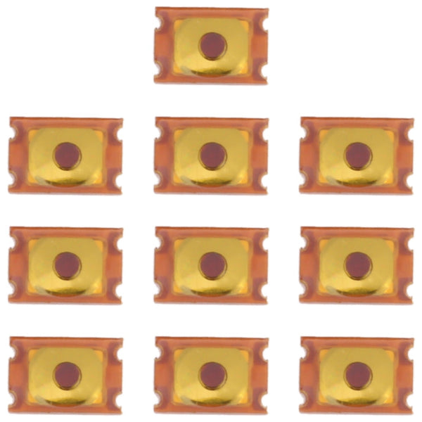 10 PCS 2.8 x 2MM Switch Button Micro SMD For Huawei / vivo / OPPO, 2.8 x 2MM