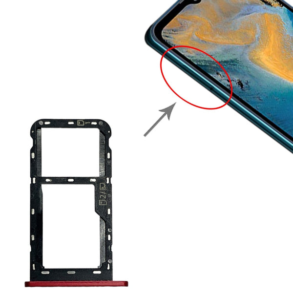 SIM Card Tray + Micro SD Card Tray for ZTE Blade A51