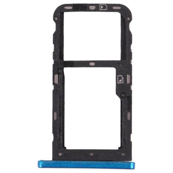 SIM Card Tray + SIM Card Tray / Micro SD Card Tray for ZTE Blade V10 Vita