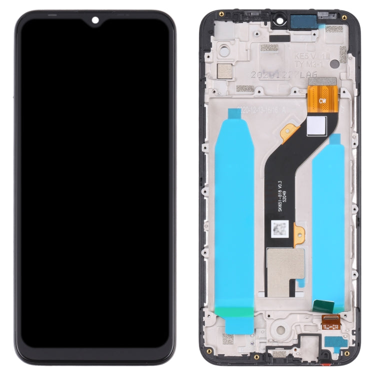 Original LCD Screen and Digitizer Full Assembly with Frame for Tecno Spark Go 2020 / Spark 6 Go KE5J