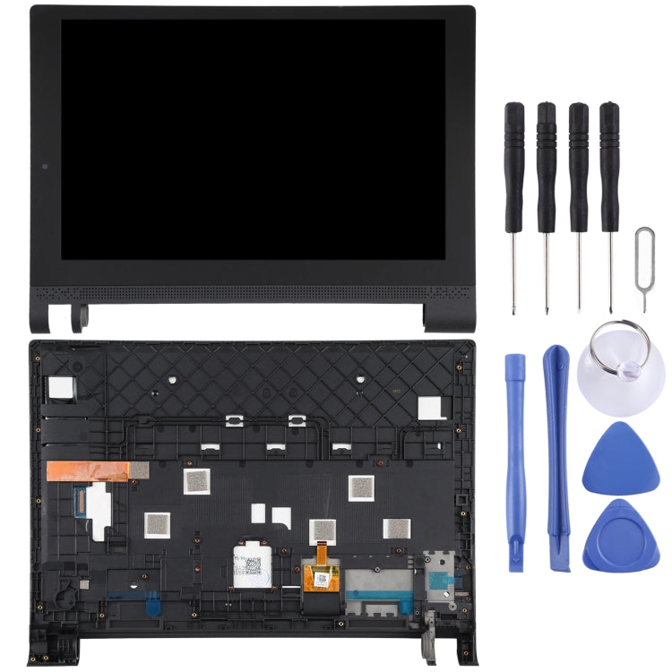 LCD Screen and Digitizer Full Assembly with Frame for Lenovo Yoga Tab 3 (10 inch) YT3-X50, YT3-X50F, YT3-X50M