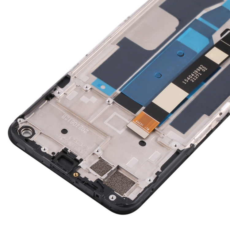 LCD Screen and Digitizer Full Assembly with Frame for OPPO Realme 8 5G