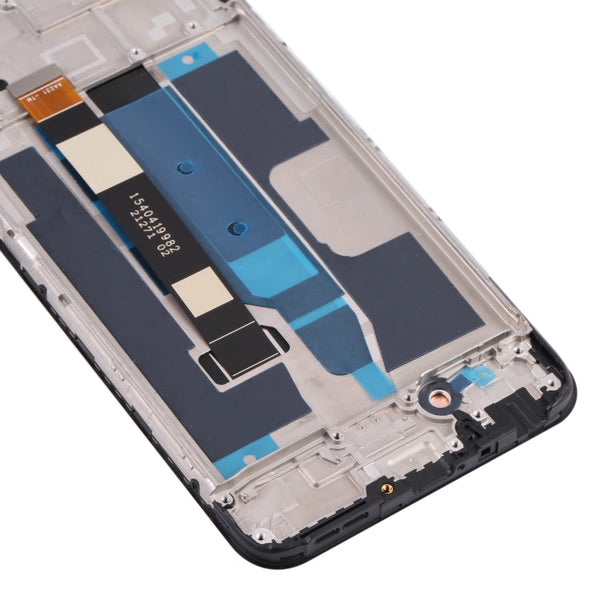 LCD Screen and Digitizer Full Assembly with Frame for OPPO Realme 8 5G