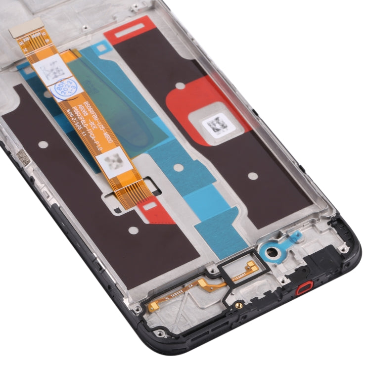 LCD Screen and Digitizer Full Assembly with Frame for OPPO Realme 8i RMX3151