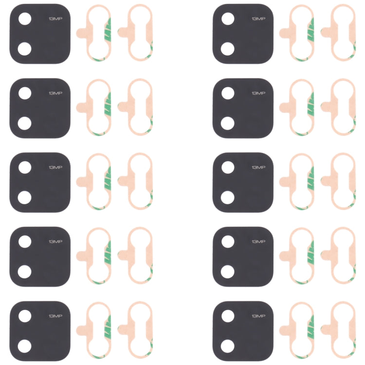 10 PCS Back Camera Lens For Xiaomi Redmi 10A 220233L2C