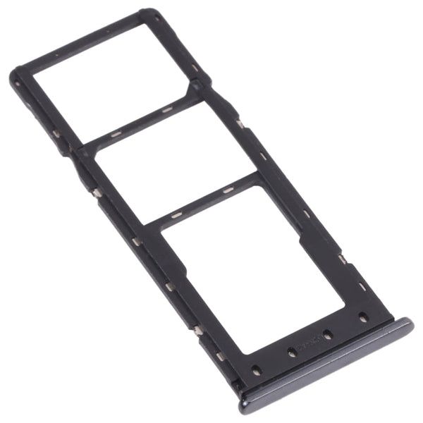 For Infinix Note 10 X693 SIM Card Tray + SIM Card Tray + Micro SD Card Tray