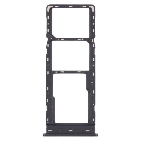 For Tecno Spark 7 Pro SIM Card Tray + SIM Card Tray + Micro SD Card Tray