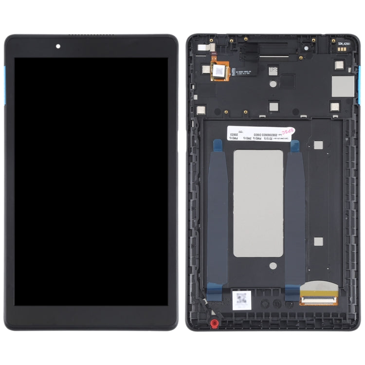 LCD Screen and Digitizer Full Assembly with Frame For Lenovo Tab E8 TB-8304F1 TB-8304F
