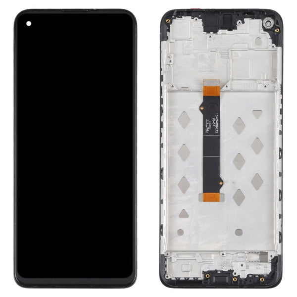 LCD Screen and Digitizer Full Assembly with Frame for Lenovo K12 Pro 2020 XT2091-8