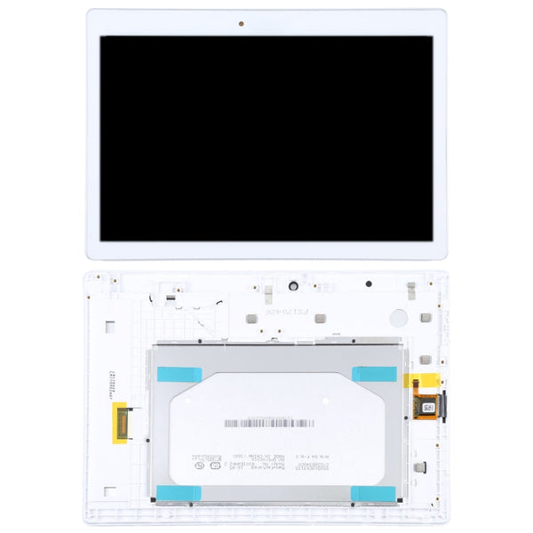 LCD Screen and Digitizer Full Assembly with Frame for Lenovo Tab 2 A10-30 YT3-X30