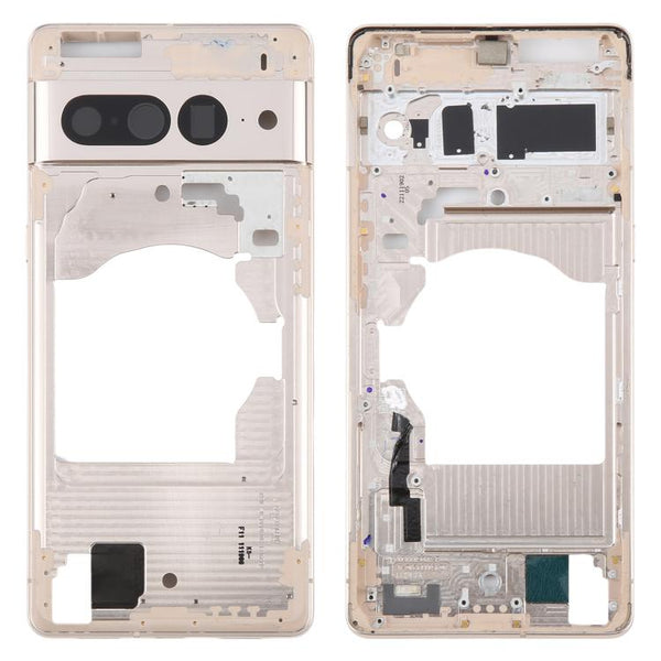 For Google Pixel 7 Pro Front Housing LCD Frame Bezel Plate