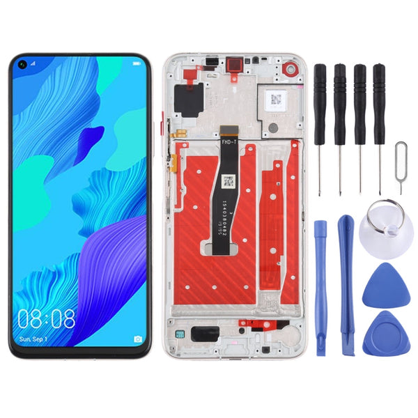 Original LCD Screen For Honor 20 / Huawei Nova 5T Digitizer Full Assembly with Frame