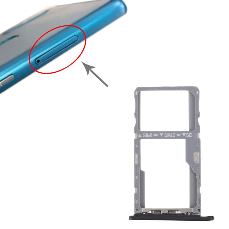 For Alcatel 1V 2020 Original SIM Card Tray + SIM / Micro SD Card Tray