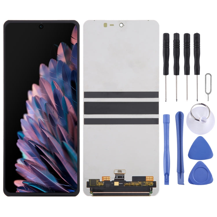 Original LCD Screen For OPPO Find N2 Flip with Digitizer Full Assembly, For OPPO Find N2 Flip