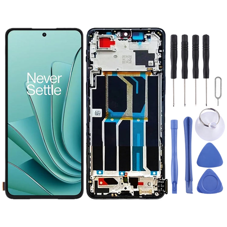 For OnePlus Ace 2V PHP110 Original LCD Screen Digitizer Full Assembly with Frame