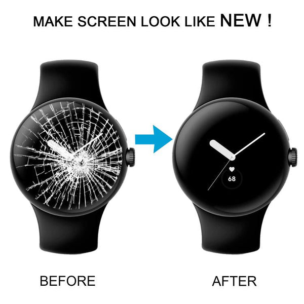 AMOLED LCD Screen With Digitizer Full Assembly For Google Pixel Watch 2 2023 G4TSL, GC3G8, GD2WG 41mm