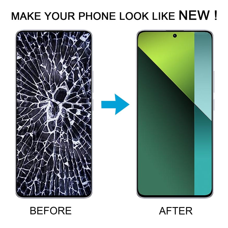 For Xiaomi Poco X6 Original AMOLED Material LCD Screen Digitizer Full Assembly with Frame