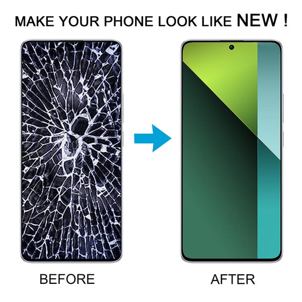 For Xiaomi Poco X6 Original AMOLED Material LCD Screen Digitizer Full Assembly with Frame