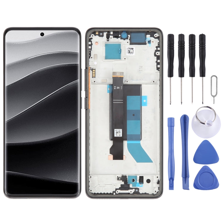 For Xiaomi Redmi Note 14 Pro Original LCD Screen Digitizer Full Assembly with Frame