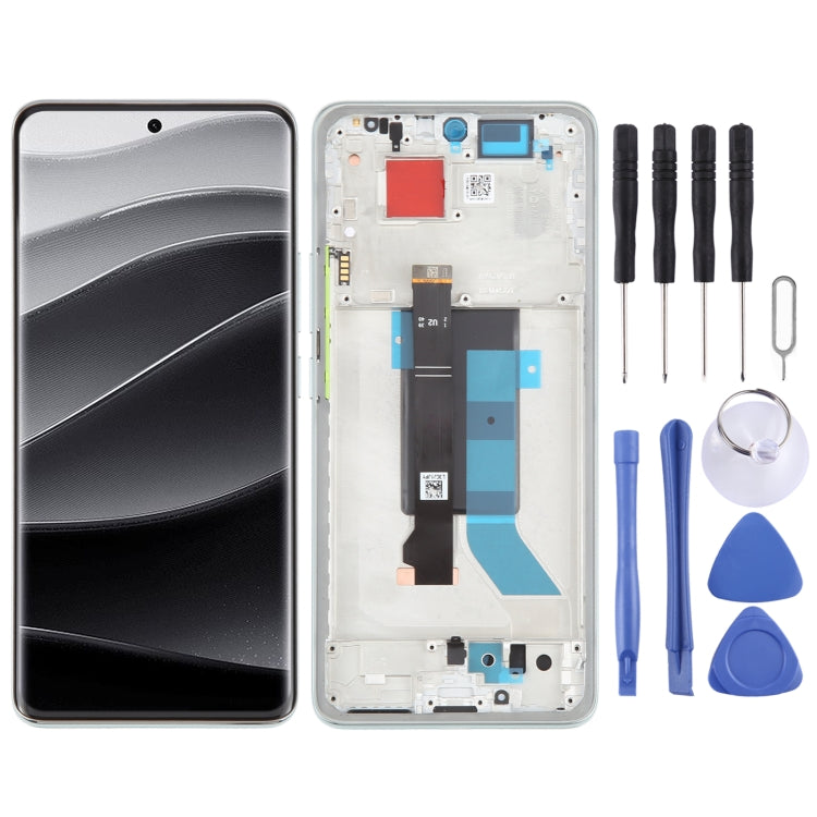 For Xiaomi Redmi Note 14 Pro+ 5G Original LCD Screen Digitizer Full Assembly with Frame