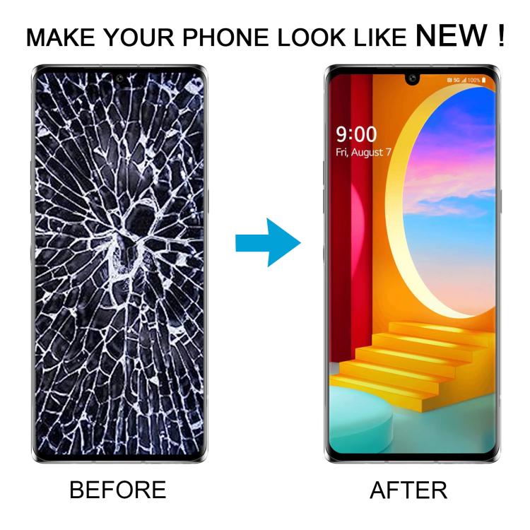 For LG Velvet 5G US Version Original LCD Screen Digitizer Full Assembly with Frame